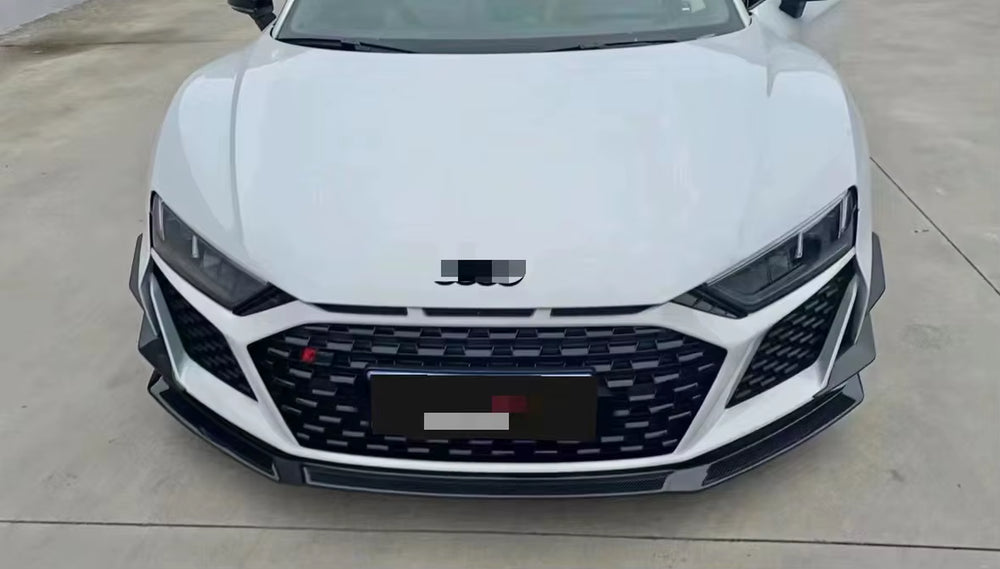 RD Style Dry Carbon Fiber for Audi R8 Body Kit 2022 New R8 Front and Rear Bumper Front Lip Spoiler Body Kit