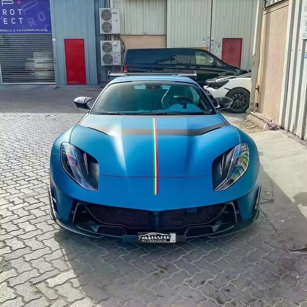 MSY Style Carbon Fiber for Ferrari 812 Superfast for Front and Rear Bumpers
