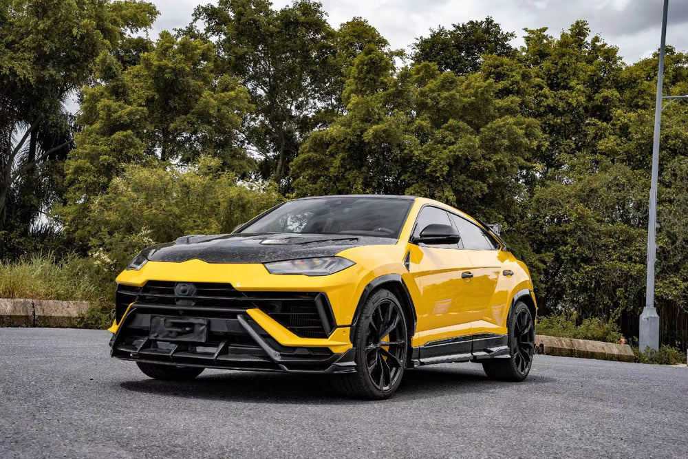 Dry Carbon Fiber Body Kit Car Parts TOP Style with Front Lip Rear Diffuser Rear Spoiler for Lamborghin URUS Car Bodykit
