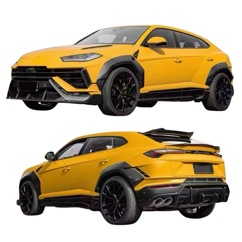 Vorstiner Style Dry Carbon Fiber Body Kit for Lamborghini Urus S Dry Carbon Fiber Front Lip Rear Diffuser Spoiler Wide Body Kit