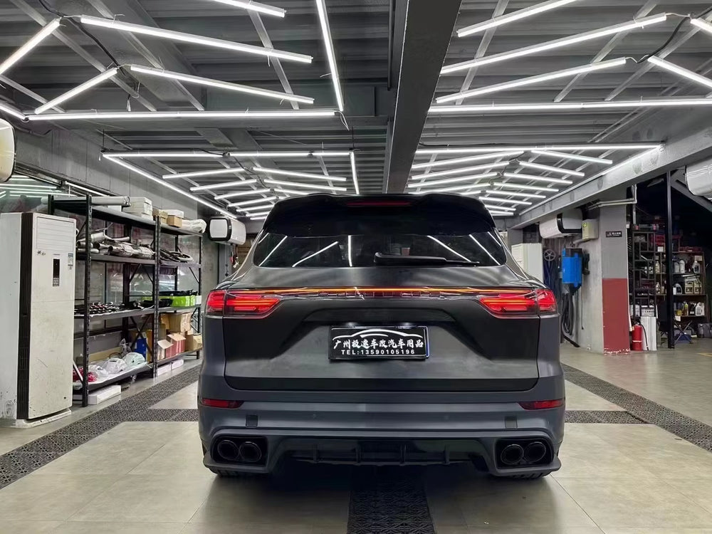Front Rear Bumper Body Kit for Porsche Cayenne 958 2011-2017 Upgrade 9Yaturbo Body Kit
