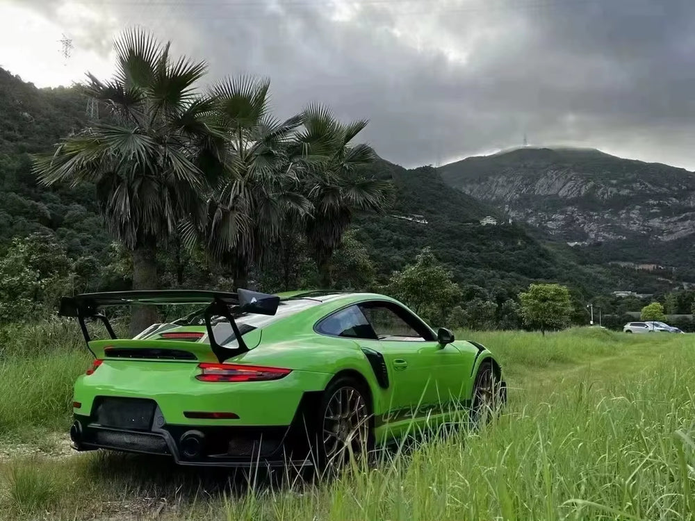GT2 RS Style Body Kit for Porsche 911 991 991.1 991.2 Front and Rear Bumper Diffuser Hood