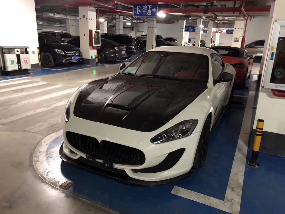 Carbon Fiber Body Kit Engine Cover for Maserati Granturismo Carbon Fiber Hood