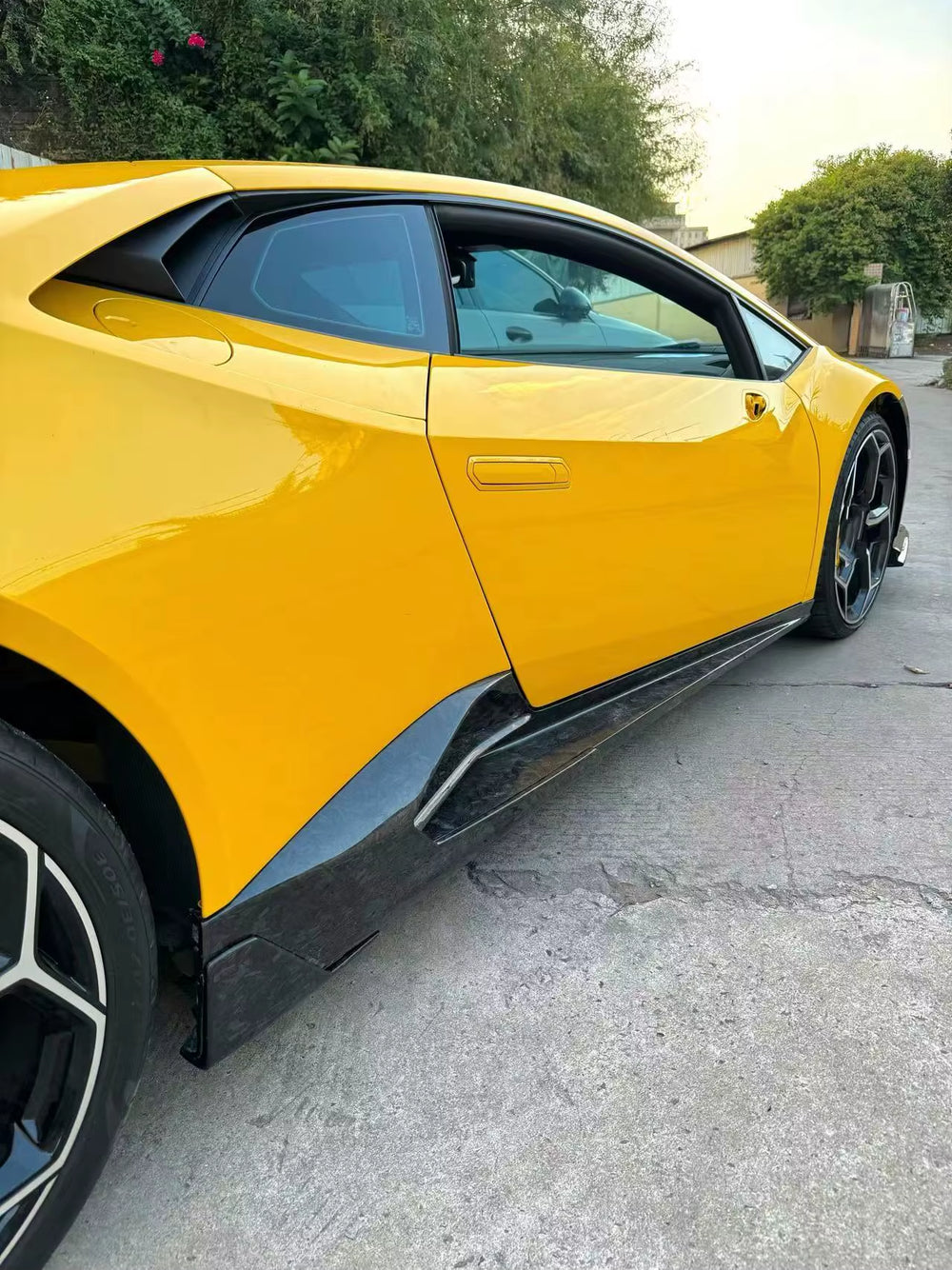 Msy Style Forged Carbon Fiber Body Kit for Lamborghini Huracan Lp580/610 EVO Carbon Fiber Side Skirt Diffuser Spoiler