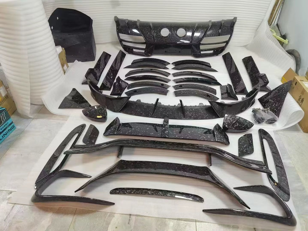 Dry Carbon Fiber Body Kit for Aston Martin DBX SUV MSY Style Wide Bodykit Car Bumper Exhaust Rear Wing