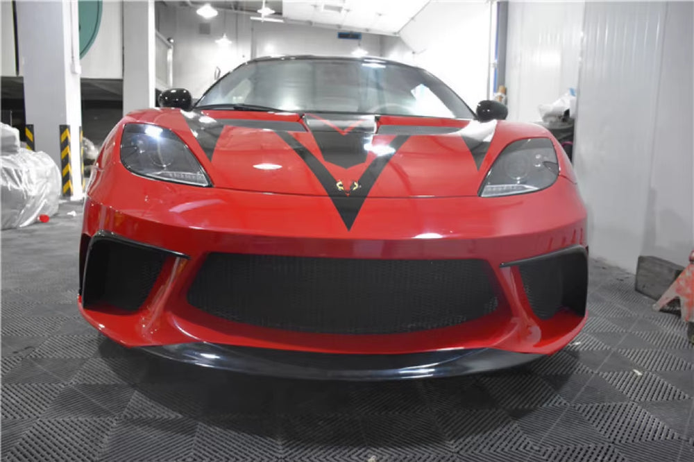 GTE Style Body Kit for Lotus Evora S Front and Rear Bumper Side Skirt Spoiler Diffuser Body Kit