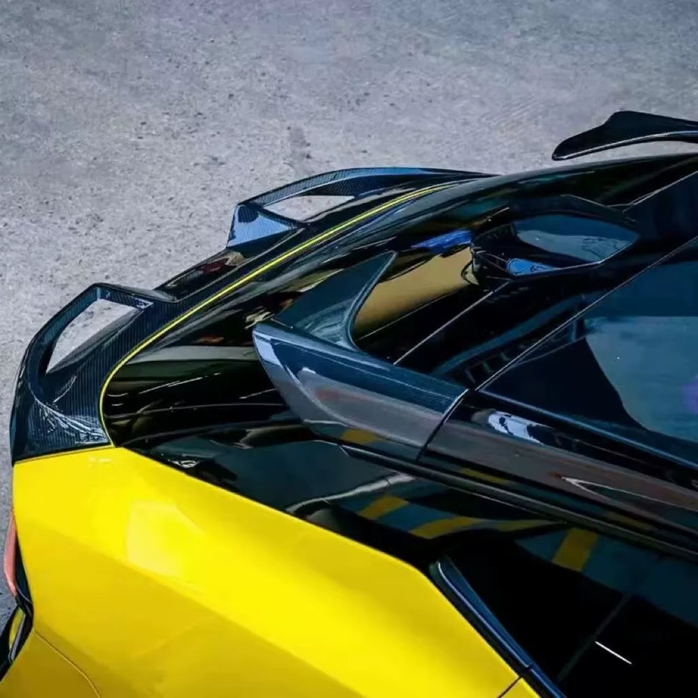 High-Quality Dry Carbon Fiber Body Kit for Lotus Eletre Upgrade Abia Style Front and Rear Bumper Rear Diffuser Spoiler