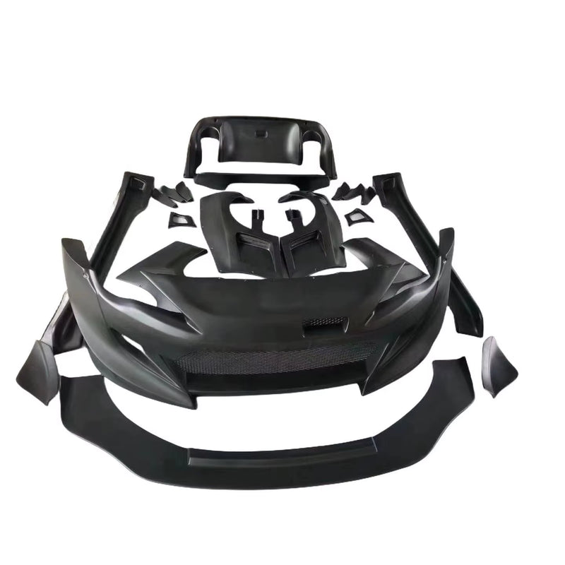 Rocket Bunny V3 Wide Body Kit Fit for Toyota GT86 Carbon Fiber Rear Wing