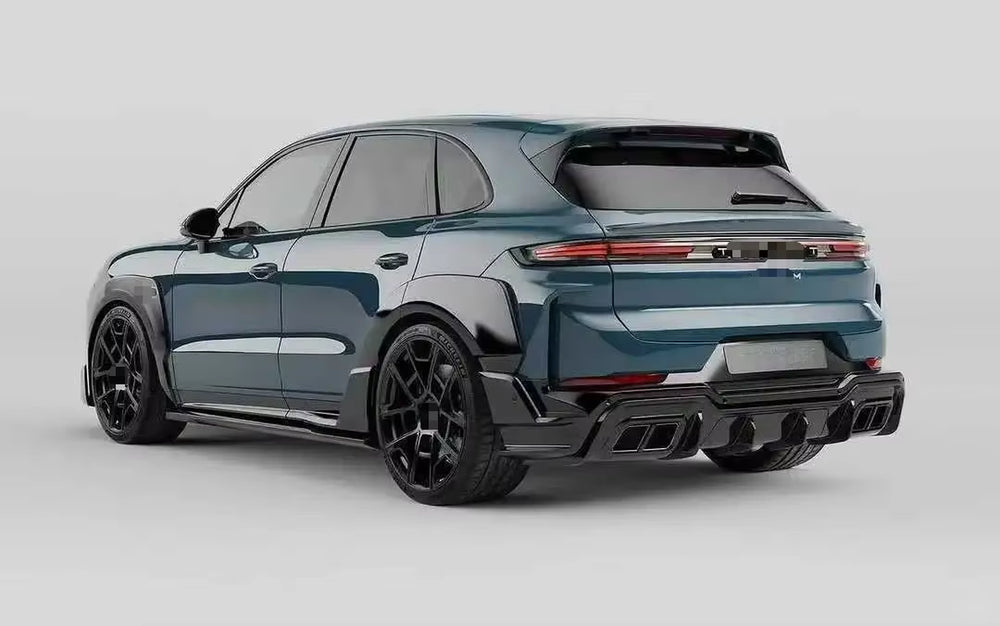 Premium Dry Carbon Fiber T-Style Body Kit for Porsche Cayenne 9Y0 & 9Y0.2 (2018-2025) Wide Body Kit