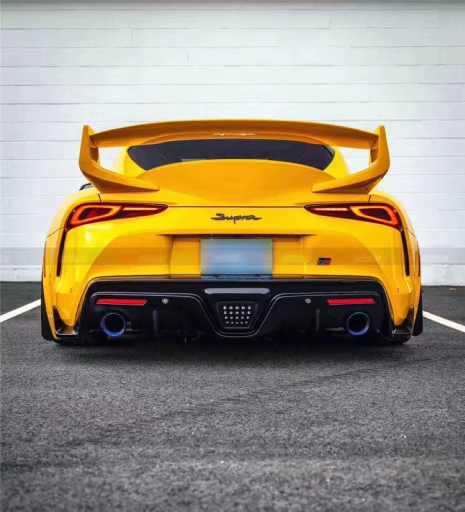 Wing Diffuser Body Kit for Toyota Supra A90 Carbon Fiber Spoiler
