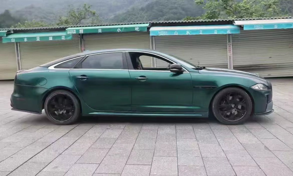 Jaguar XJL SVR Style Body Kit: Front Bumper, Front Lip, Rear Bumper, and Side Skirts Upgrade