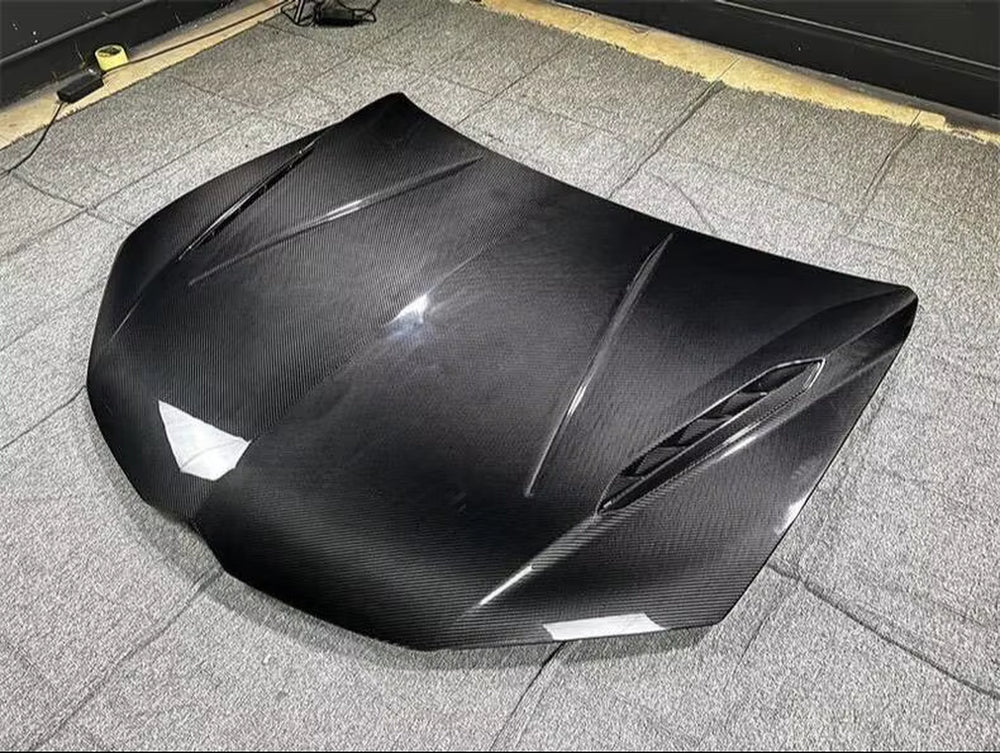 P Style Carbon Fiber Car Front Engine Hood for Lamborghini Urus Bonnet