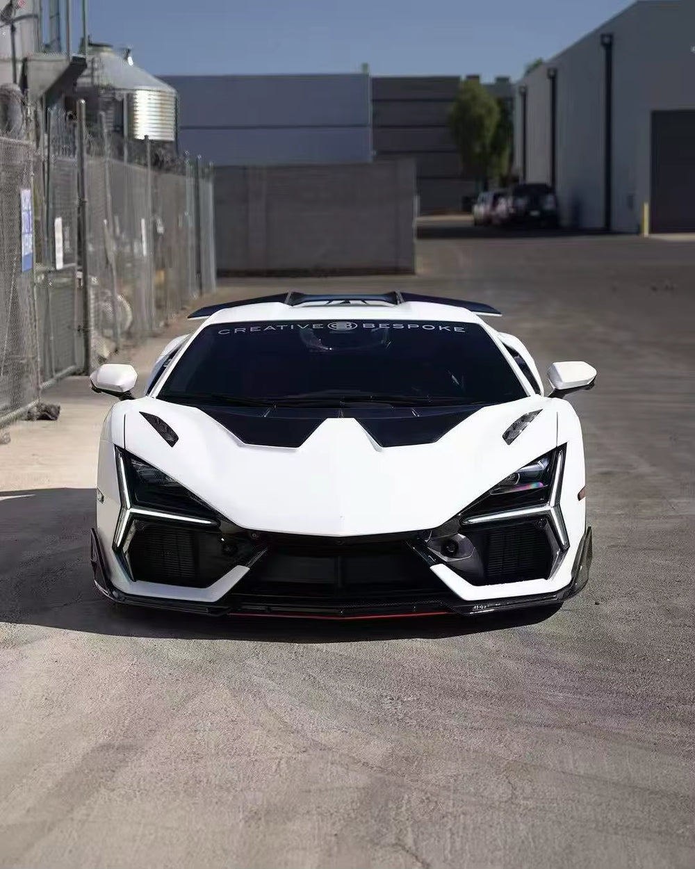 DK Style Dry Carbon Fiber Body Kit for Lamborghini Revuelto Dry Carbon Fiber Front Lip Skirt Rear Diffuser Spoiler Hood Body Kit