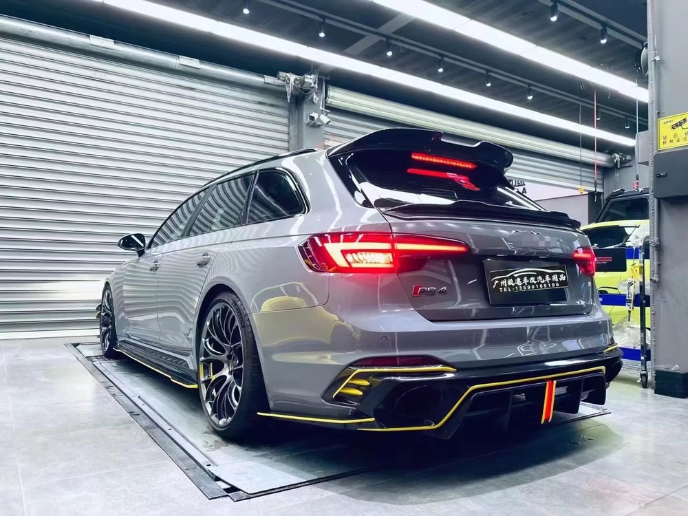 Auto Part Carbon Fiber Body Kit for Audi RS4 B9 B10 DAR Style Car Part Body Kit Carbon Fiber