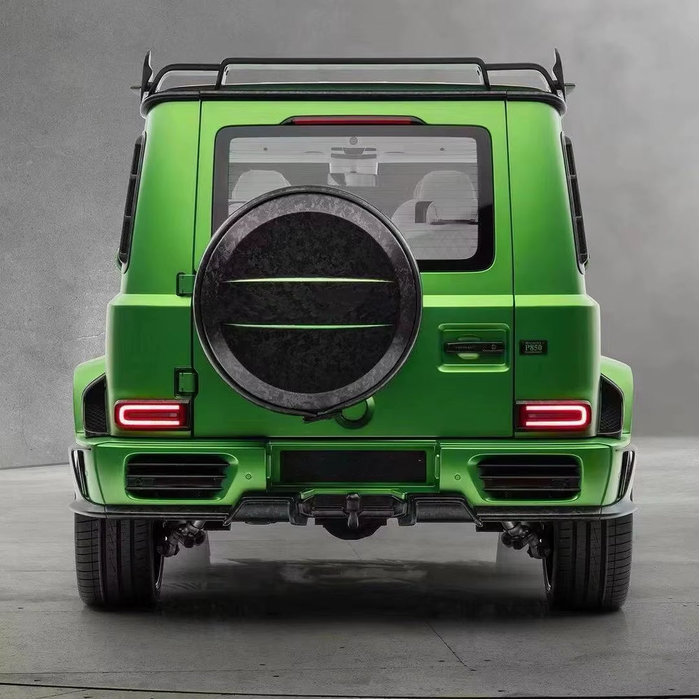 Msy Style Body Kit Is Suitable for Mercedes-Benz G-Class G63 to Upgrade P900 Front and Rear Bumper Wide Hood.