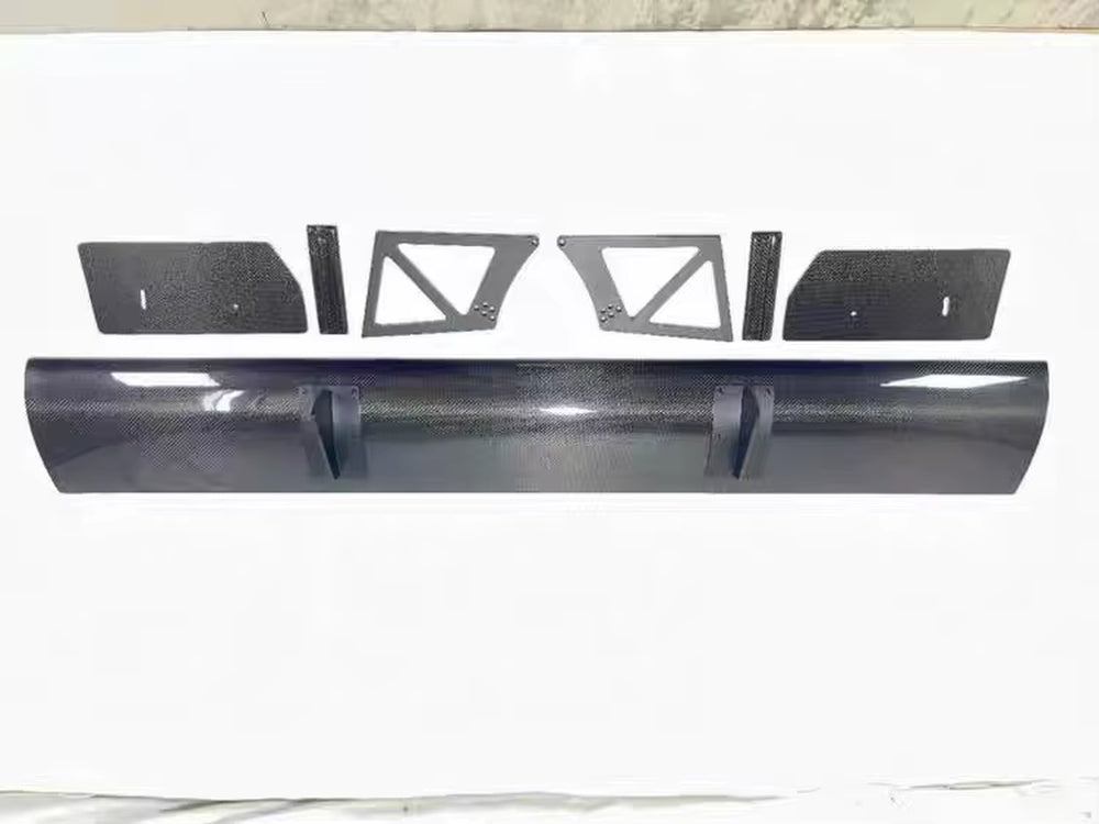 For BMW M3 M4 G80G82 Carbon Fiber AP Style Tail Wing G87 M2 Carbon Fiber Spoiler