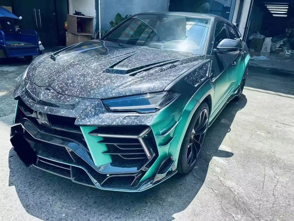 For Lamborghini URUS Venatus S Upgrade MSY Style Dry Carbon Fiber Front and Rear Bumper Diffuser Spoiler Hood Body Kit
