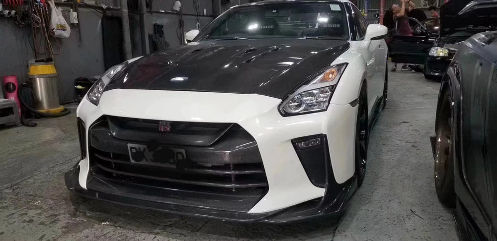 TOP SECRET Style Carbon Fiber Body Kit Front Bumper Rear Bumper for GTR R35 TOP SECRET for Body Kit