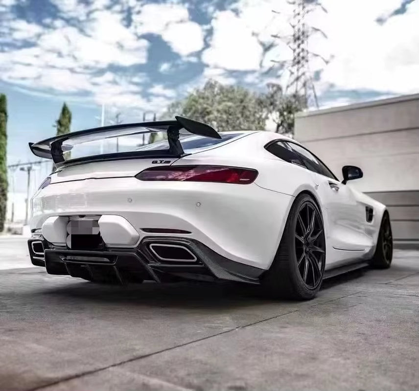 Rz Style Carbon Fiber Body Kit for Mercedes Benz Amg Gt Gts Gtc Bumper Diffuser Front Lip Side
