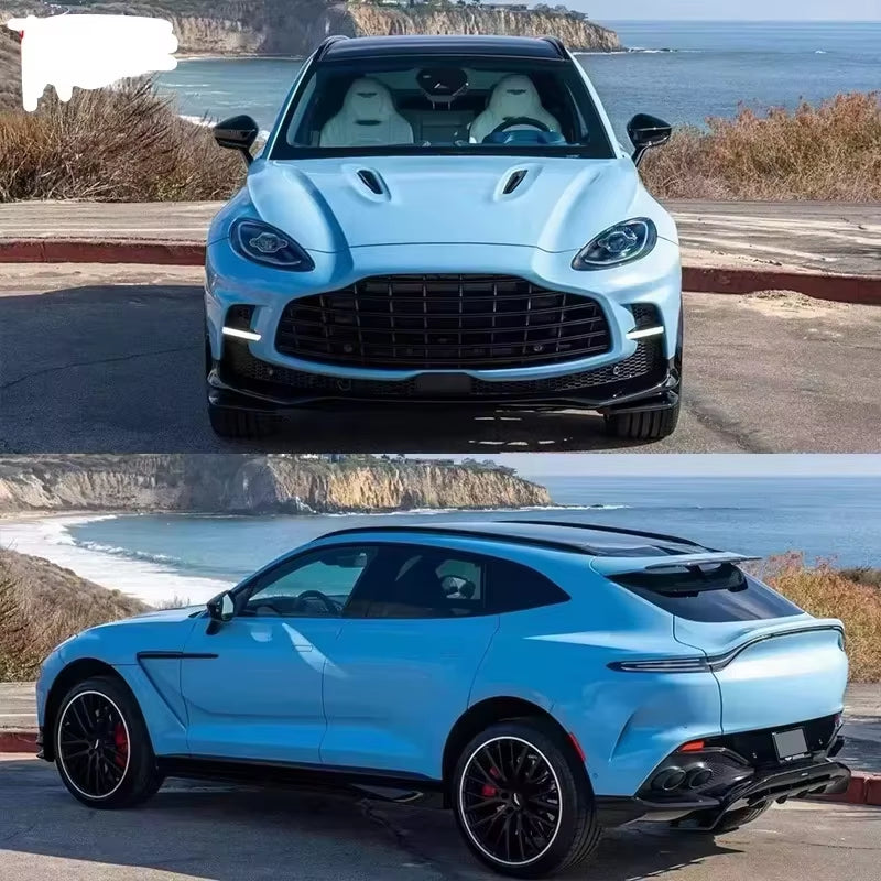 JISU New Front Bumper Body Kit for Aston Martin DBX 707 Style Upgrade Rear Diffuser Spoiler Wide Car Part 2019+