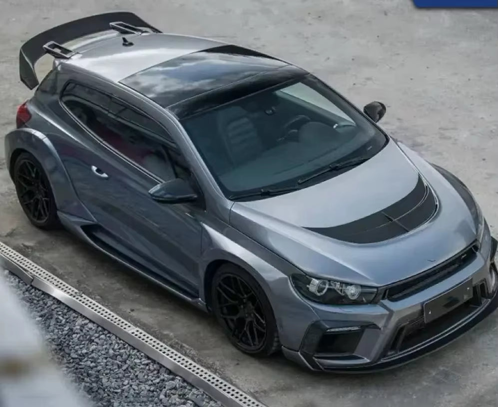 Hot Sale Factory Price ASP Style Body Kit Car Rear Bumper Diffuser Hood Popular Body Kit for Volkswagen Scirocco
