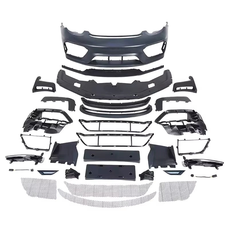 For Porsche 987 Boxster Cayman Upgrade to RS Style Front Bumper Body Kit