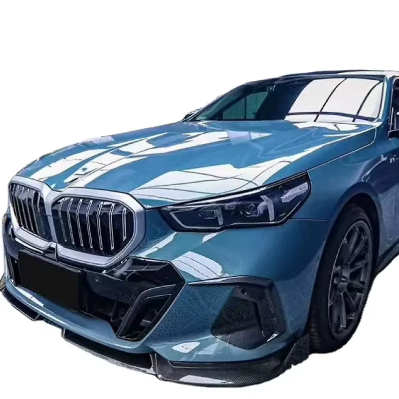 Mp Style Carbon Fiber Body Kit for BMW 5 Series G60 2024+ Carbon Fiber Front Lip Skirt Rear Diffuser Spoiler Mirror Housing
