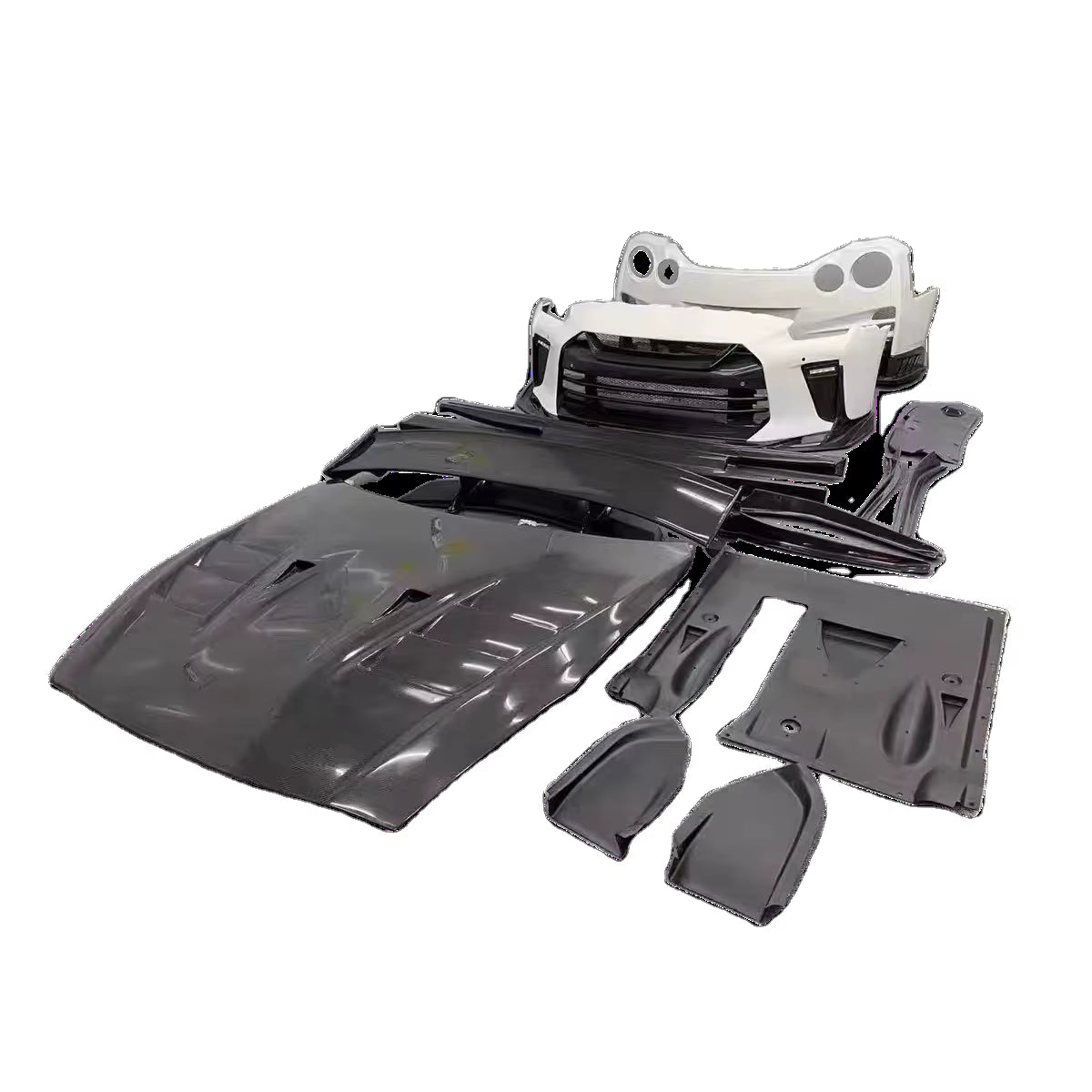 Carbon Fiber Fiber Body Kit for Nissan GTR R35 Car Bumper for Top Secret Body Kit