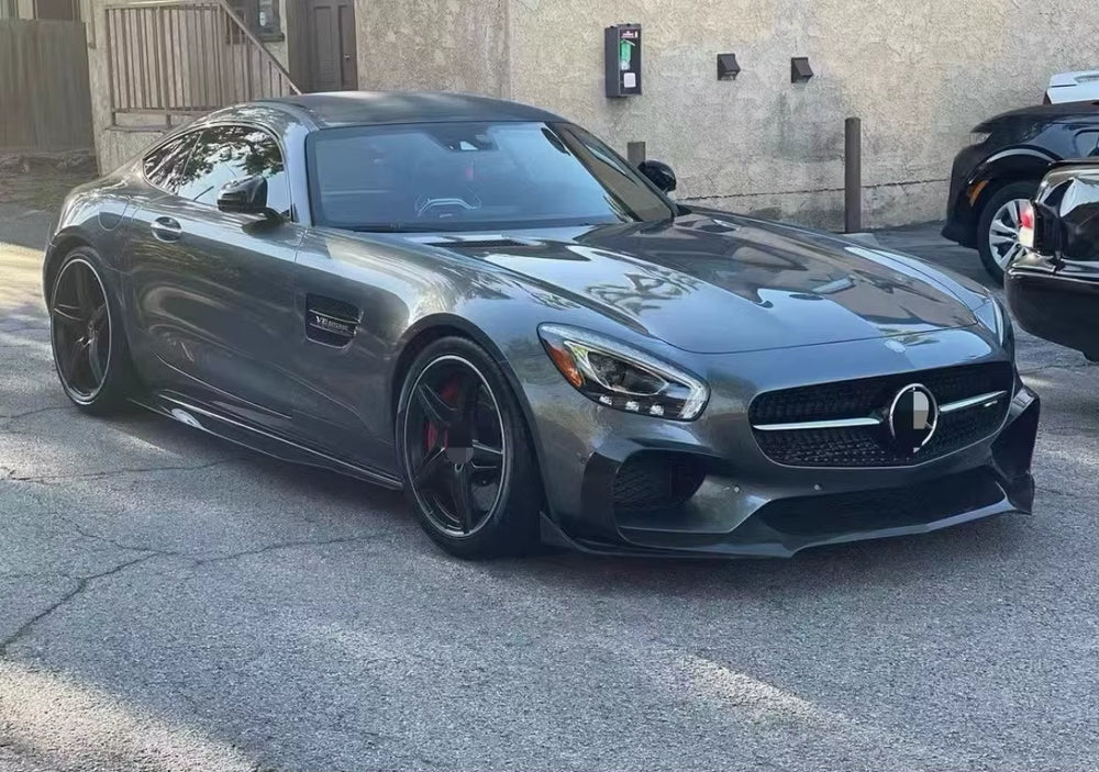 Rz Style Carbon Fiber Body Kit for Mercedes Benz Amg Gt Gts Gtc Bumper Diffuser Front Lip Side