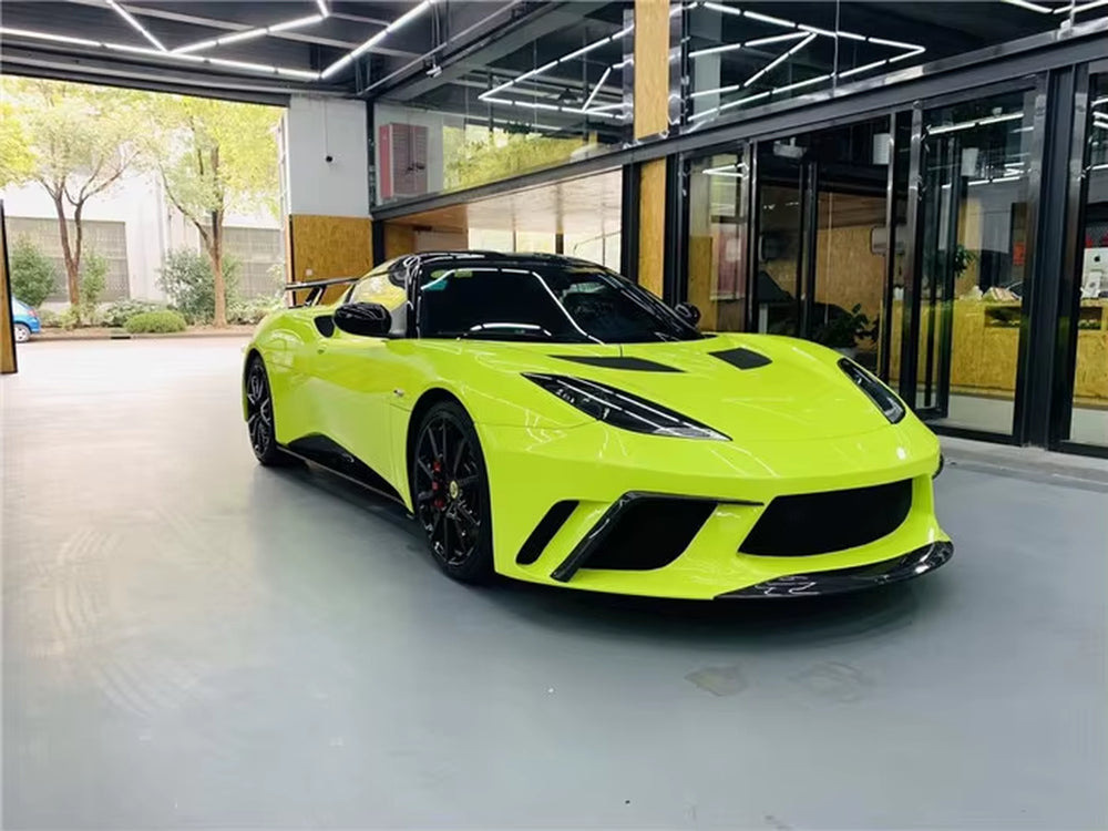 GTE Style Body Kit for Lotus Evora S Front and Rear Bumper Side Skirt Spoiler Diffuser Body Kit