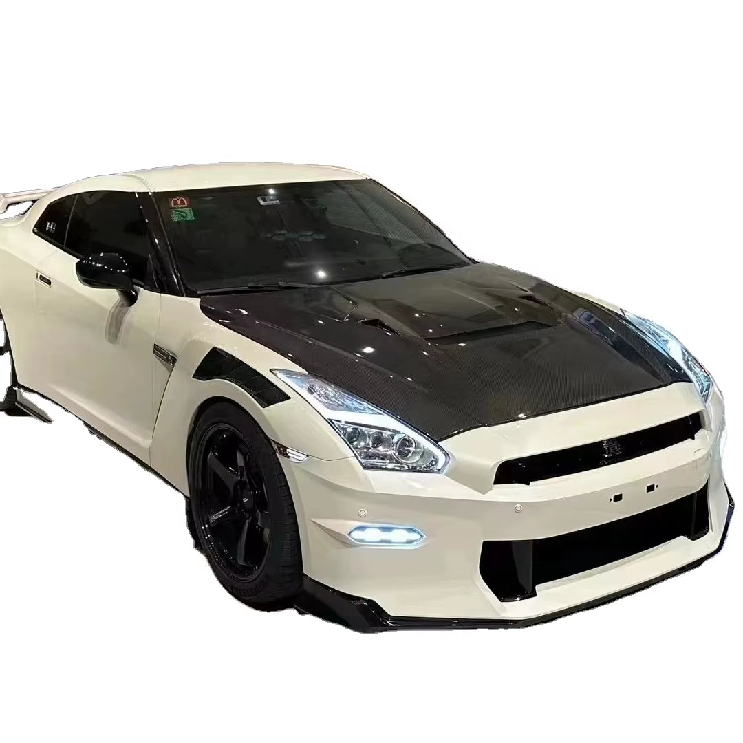 Carbon Fiber Body Kit for Nissan GTR 2024 TSPE Style Front Rear Bumper