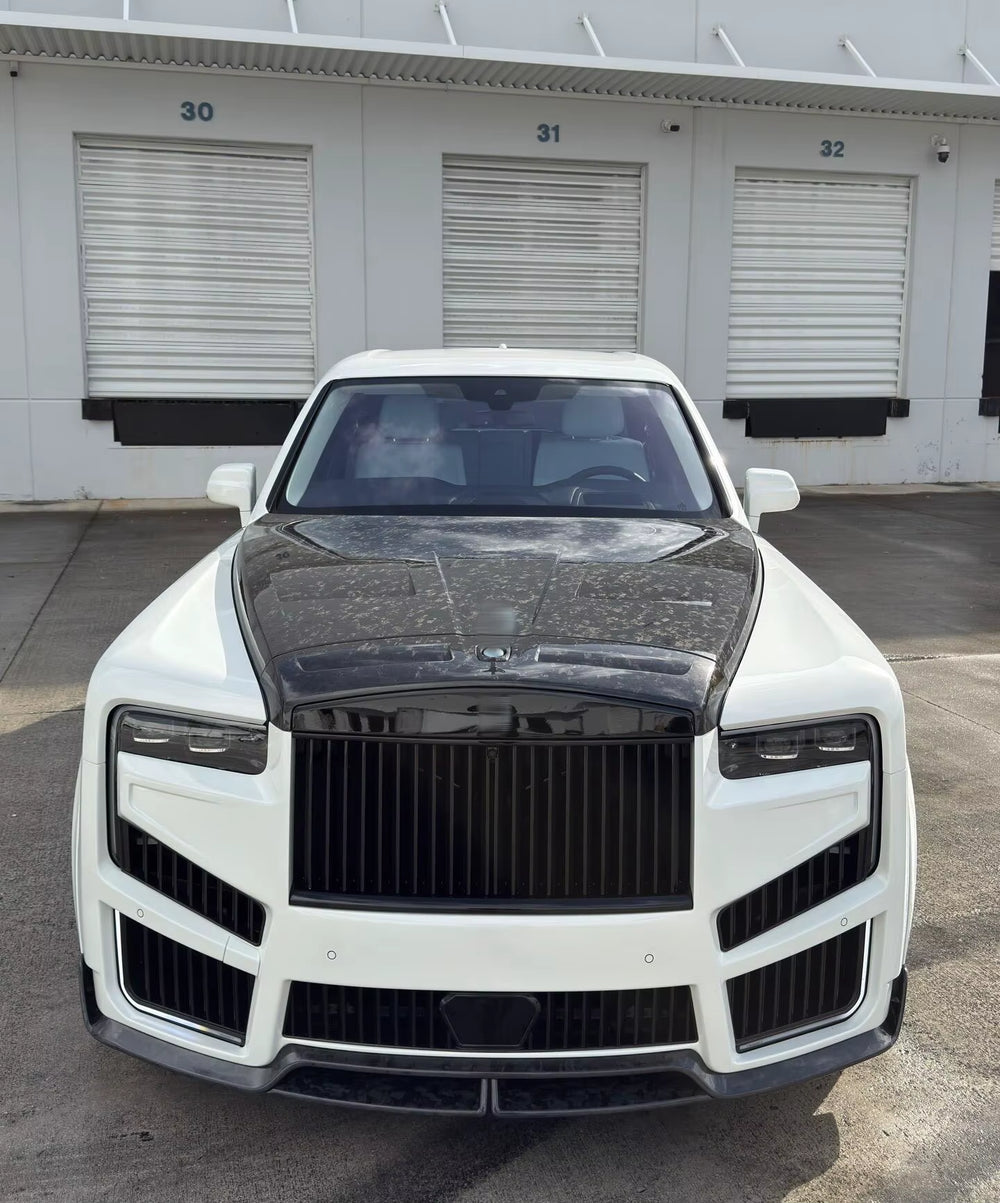 For Rolls-Royce Cullinan 2025+ Upgrades MSY Style Front and Rear Bumper Side Skirt Spoiler Wheel Arch Hood Body Kit