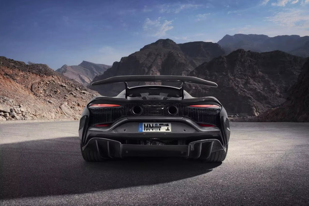 For Mclaren Artura Modification Novitc Style Dry Carbon Fiber Front Lip Side Skirts Rear Diffuser Spoiler Body Kit