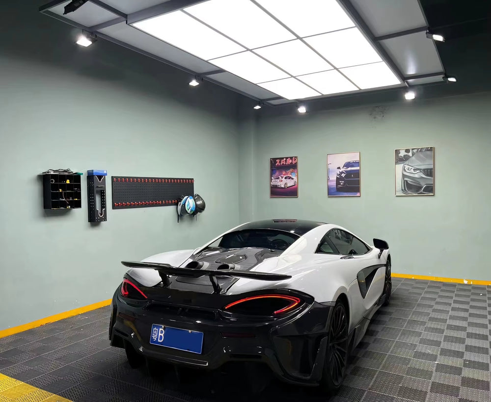 600Lt Style Carbon Fiber Body Kit for Mclaren 540C 570S Upgrade 600Lt Front Bumper Rear Bumper Side Skirt Hood Spoiler
