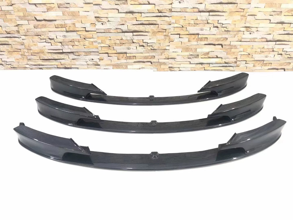 Front Bumper Lip Splitter Spoiler M Sport for Bmw F30 Front Lip 2012-2018 MP Style Carbon Fiber Body Kit