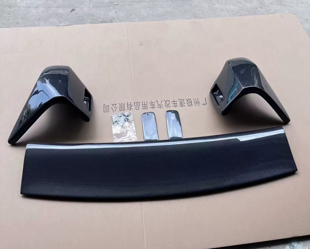 For Toyota Supra A90 Carbon Fiber Spoiler Wing Diffuser Body Kit