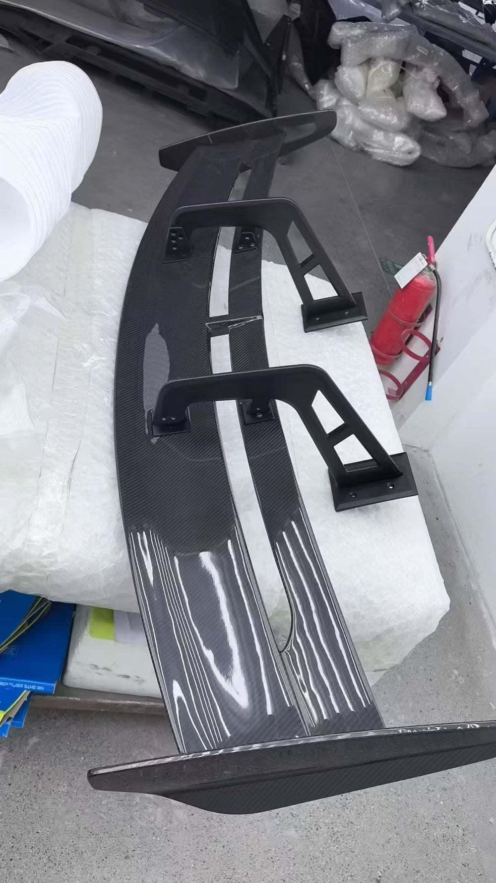 Carbon Fiber Rear Spoiler for Lotus Emira Ocean Design Trunk Wing