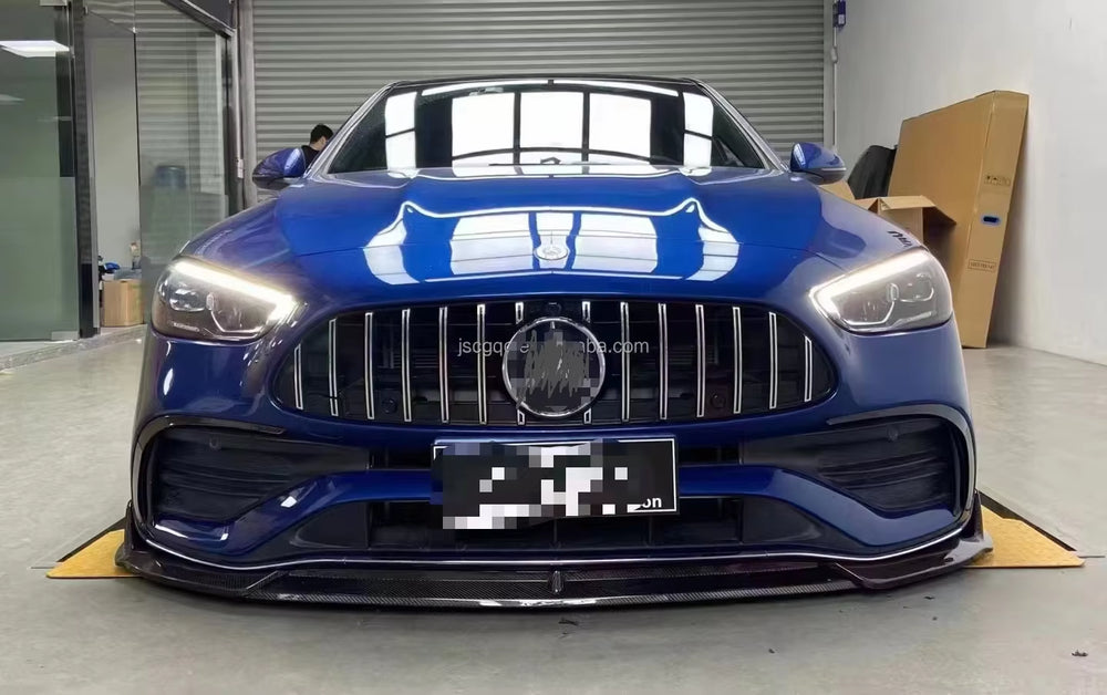 Car Bumpers Body Kit for Mercedes W206 C Class MSY Style Carbon Fiber Body Kit