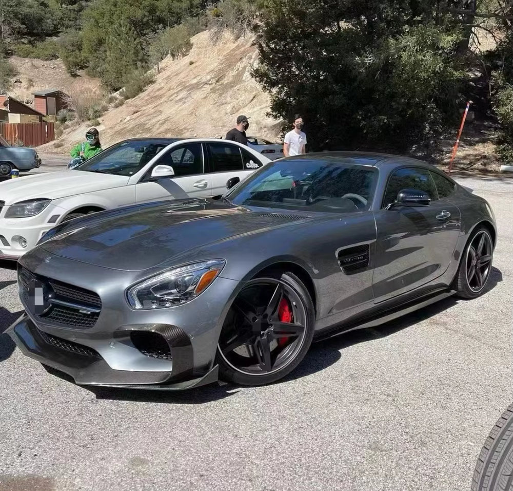 Rz Style Carbon Fiber Body Kit for Mercedes Benz Amg Gt Gts Gtc Bumper Diffuser Front Lip Side