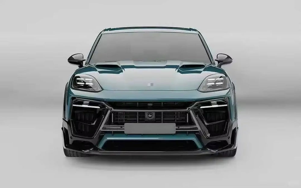Premium Dry Carbon Fiber T-Style Body Kit for Porsche Cayenne 9Y0 & 9Y0.2 (2018-2025) Wide Body Kit