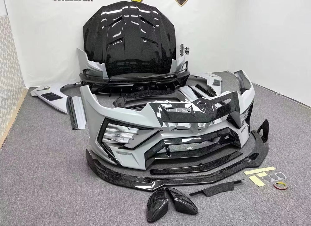 Car Body Kits MSY Style Wide Bodykit for Lamborghini Urus Upgrade Front Bumper Fender Side Skirt Rear Spoiler