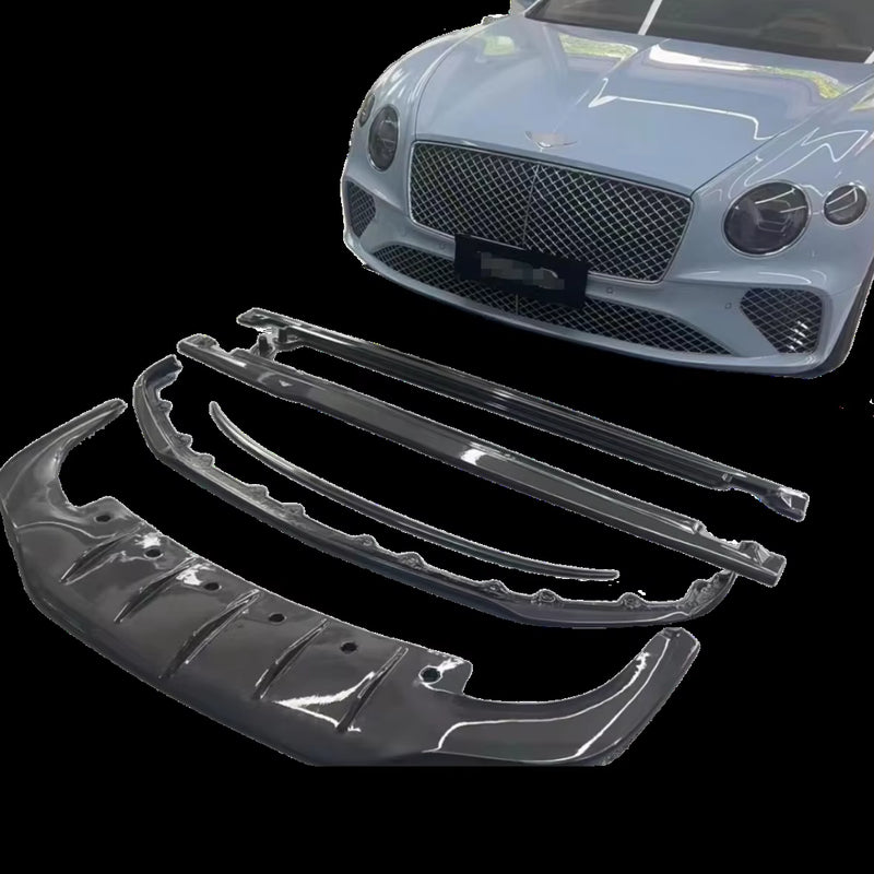 Carbon Fiber Bodykit for Bentley Continental Gt Body Kits Limited Edition Front Rear Lip Bumper Spoiler Diffuser