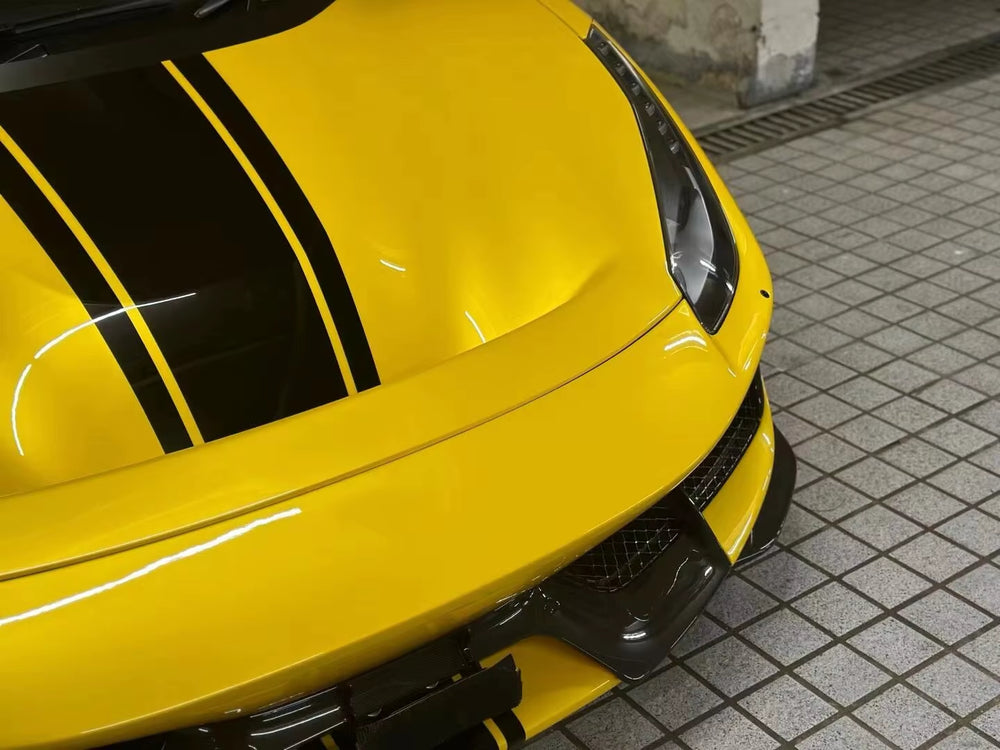 Pp+ Dry Carbon Fiber Pista Body Kit for Ferrari 488 Gtb Spider Pista Front and Rear Bumper Side Skirts Spoiler