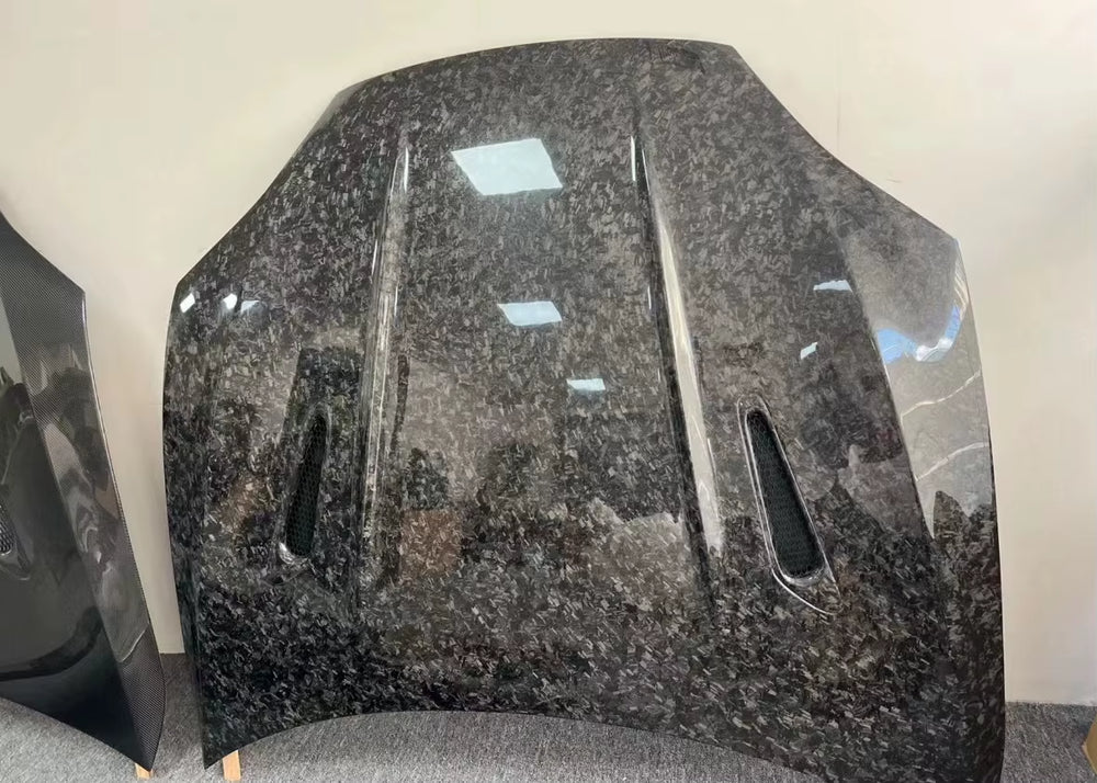 Car Body Kit Auto Parts PD Style for Tesla Model S Carbon Fiber Hood Engine Cover Body Kit