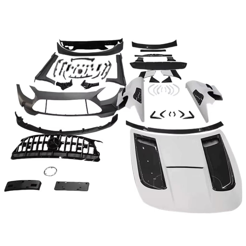 Black Series Pp+ Dry Carbon Fiber Material Body Kit for Mercedes-Benz AMG GT GTS GTR Car Bumpers Front Rear Bumper