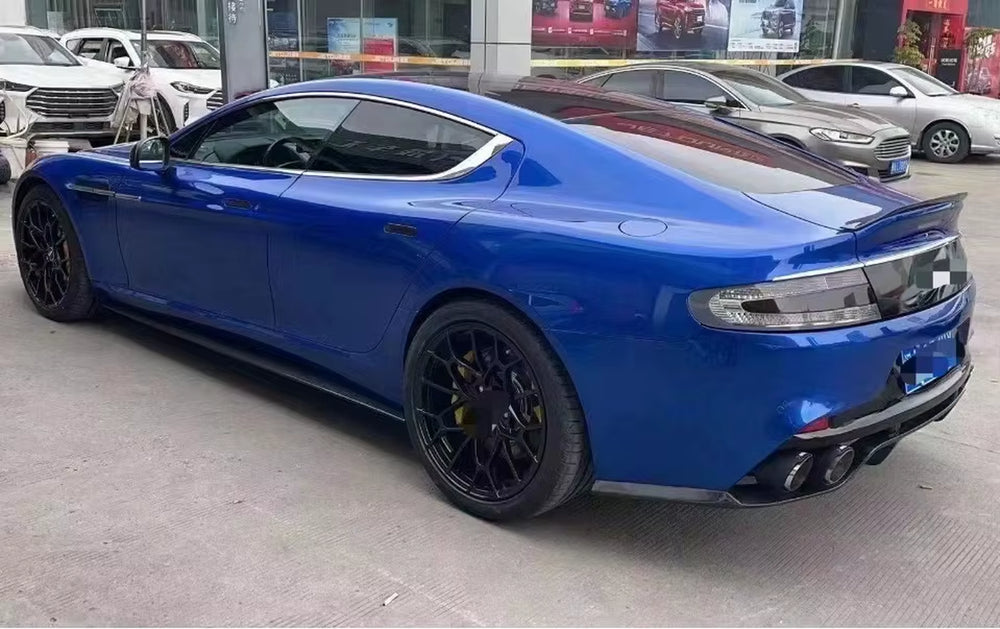 Amr Style Semi-Carbon Fiber Body Kit for Aston Martin Rapide S Front Lip Side Skirts Rear Diffuser Rear Bumper