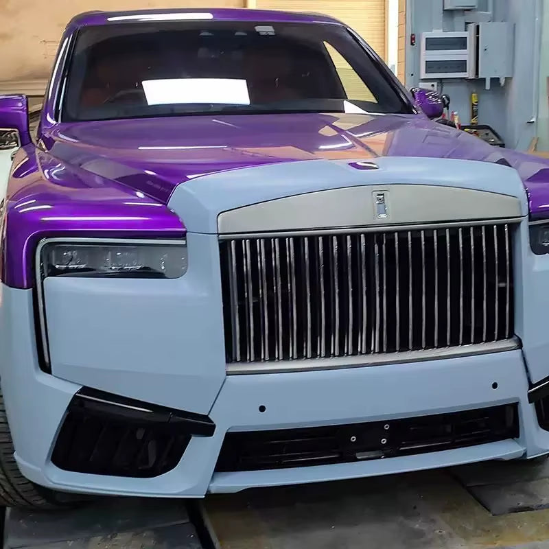 Cullinan Update to New 2025 Car Front Bumper Rear Bumper Engine Hood Body Kit for Rolls Royce Cullinan