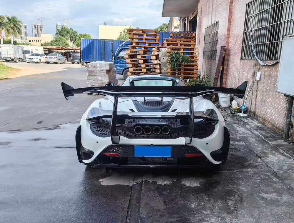 GTR Style Wing Spoiler for Mclaren 720S for Mclaren 720S Dry Carbon Fiber Spoiler