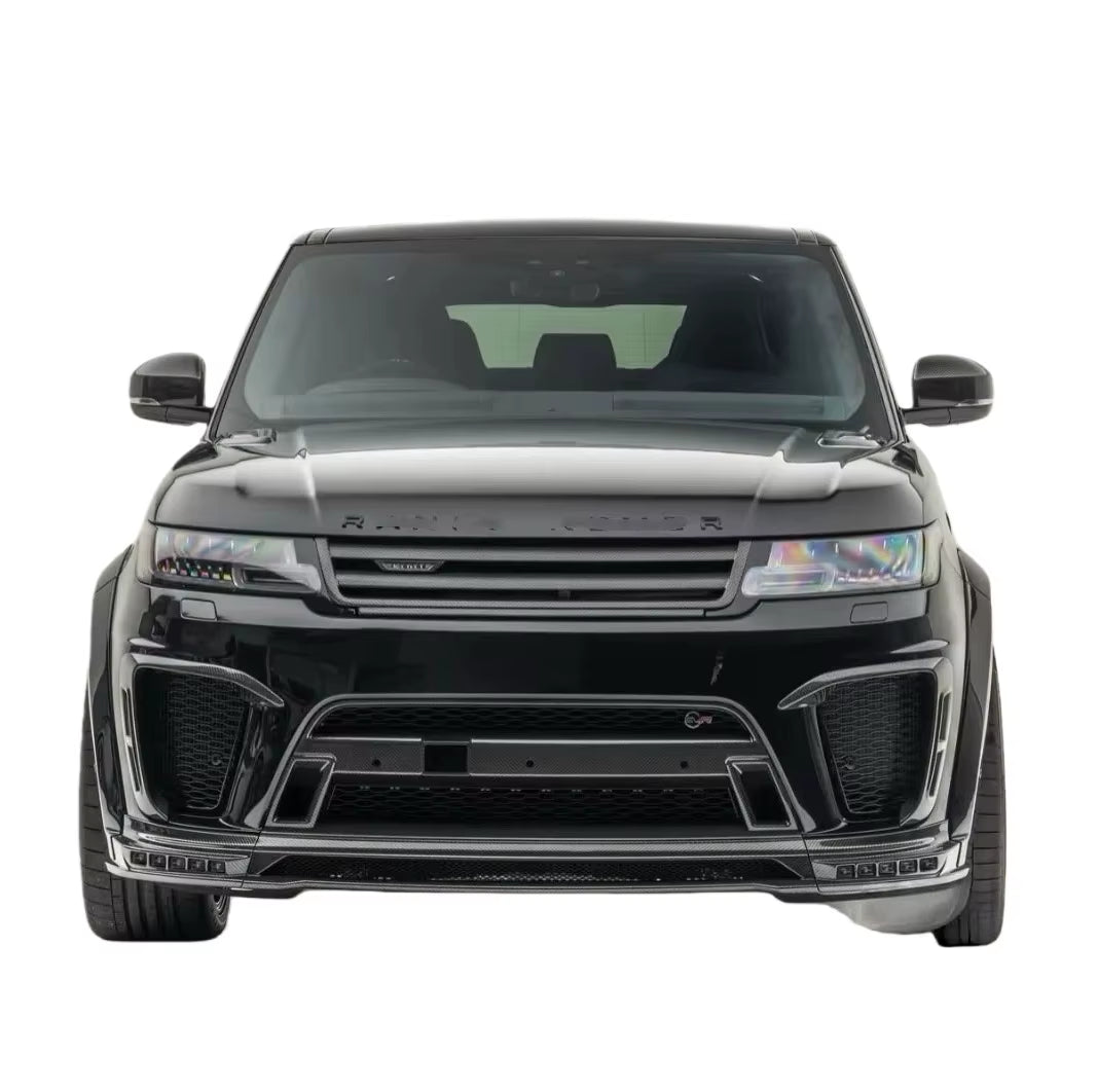 MSY Wide-Body Carbon Fiber Body Kit for Land Rover Range Rover Sport Front Lip Skirt Rear Diffuser Spoiler Hood