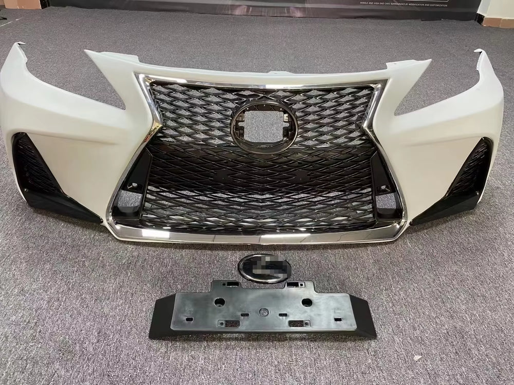 Car Front Bumper Auto Front Bumper for Lexus Is 2006-2012 Upgrade 2021 New Style Body Kit